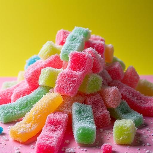 Sour strips and fizzy belts